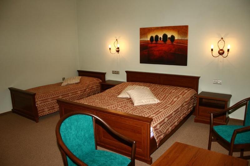 Zlaty Lev Otel Louny Oda fotoğraf